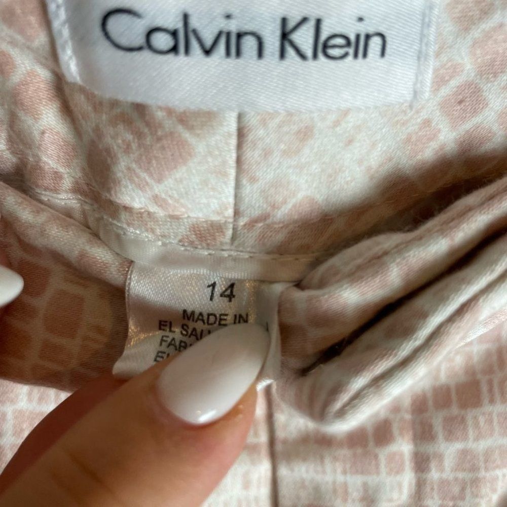 Calvin Klein Straight Leg Career Wear Pants Size 14 - Picture 3 of 16
